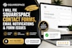 fix squarespace contact forms, email notifications and form issues