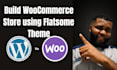build a woocommerce store using flatsome theme