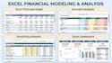 create a professional excel dashboard and financial analysis