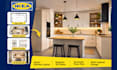 redesign your ikea kitchen with cabinets, layout, floor plan and 3d rendering