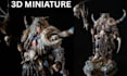 sculpt custom dnd miniatures, tabletop characters, and 3d printing stl files