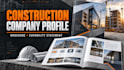 create a professional construction company brochure capability statement profile