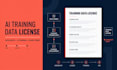 prepare a professional ai training data license agreement