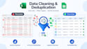 do professional data cleaning, email list cleanup, and remove duplicate data