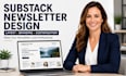 design and customize your substack layout, substack newsletter, substack website