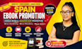 do converting spain ebook promotion, kindle book, spain amazon KDP promotion