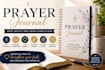 create a premium prayer journal daily devotional, KDP journal design