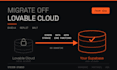 migrate lovable cloud to supabase,base44,replit,bolt app migration,aws backend