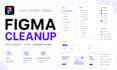 clean up your figma files, fix auto layout, responsive UI kit and design systems