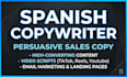 write persuasive sales copy and compelling scripts in spanish