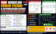fix, debug and optimize your n8n workflows, API integrations, ai agents errors