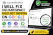 fix squarespace pages not showing on google and search console issues