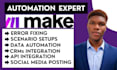 fix make com automation, setup make com, n8n automation, make com, made com