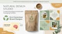 design eco friendly logo, sustainable packaging