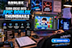 design high CTR 3d roblox thumbnail, game art professionally