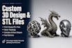 professional 3d design stl cad file repair