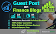 get premium finance guest post backlinks