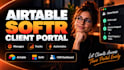 setup airtable database airtable softr client portal crm dashboard or automation