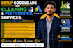 setup google ads for cleaning and pest control services