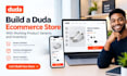 build a duda ecommerce store with working product variants and inventory