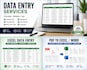do accurate data entry and web research