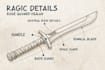 create weapon concept art for you
