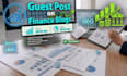 skyrocket your SEO with a powerful finance guest post