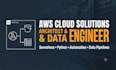 build AWS cloud architecture and automated solutions  data engineering pipeline