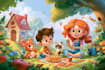 create childrens book illustration