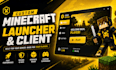 build custom minecraft launcher client pvp modding hypixel cosmetic modpack java