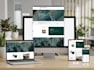 create a modern finance and business website