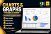 create a visual dashboard with charts and graphs form data