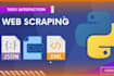 do python web scraping, data scraping as web scraper