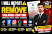 remove infringing content under dmca from facebook