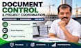 provide professional document control and project coordination services