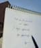 notes, letters, greeting cards writing