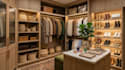 create custom walk in closet, wardrobe and dressing room 3d design
