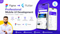 convert figma to flutter and integrate rest API for mobile apps