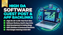 do software guest post for high da web development backlinks
