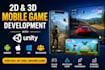 develop 2d 3d mobile game android IOS PC multiplayer in unity game development