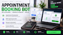 build appointment booking bot, topps, amazon bot, browser automation and web bot