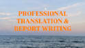 translate documents, reports and articles