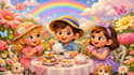 illustrate 3d children book illustration