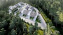 render architecture site plan, master plans, landscape, 2d drawing visualization