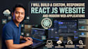 develop a modern react js website