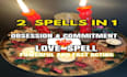 cast extreme obsession lust spell, attraction love spell, back magic wish spell