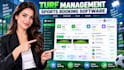 develop turf management and sports booking software