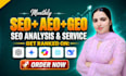 do on page SEO, GEO, aeo and local optimization