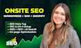 do onsite onpage SEO and technical optimization, schema markup rank google