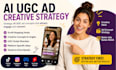 create ai ugc ad creative strategy for high converting video ads